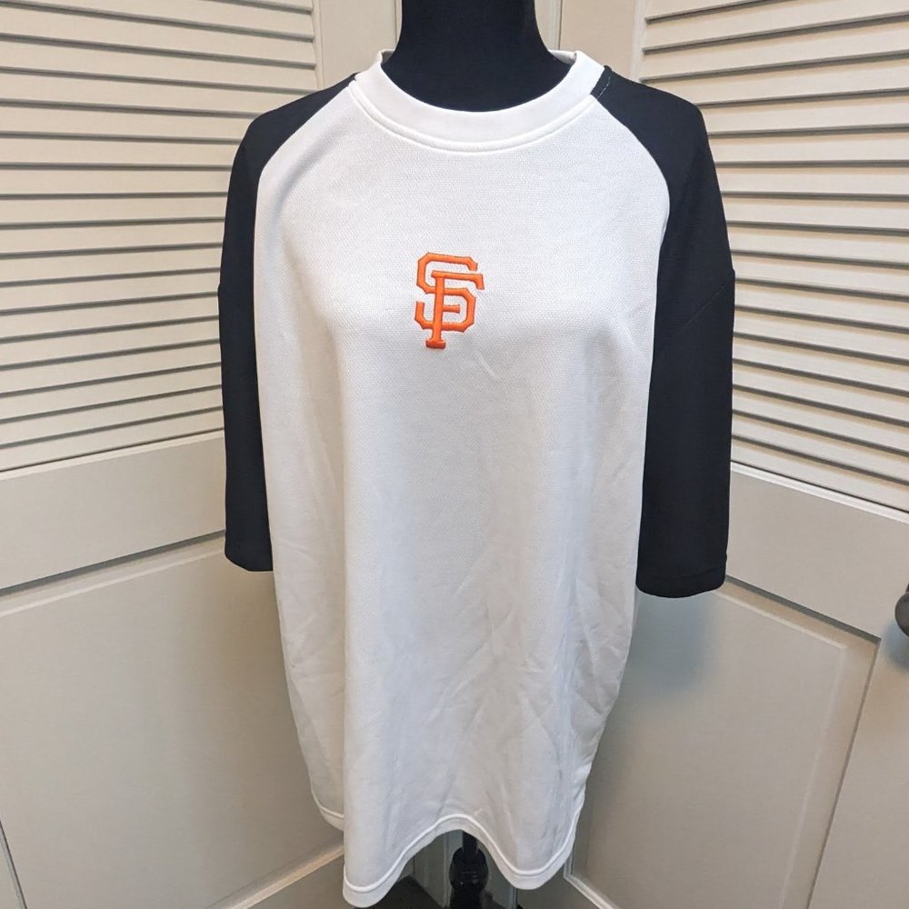 SF Giants Shirt- Size XL - White/Black
